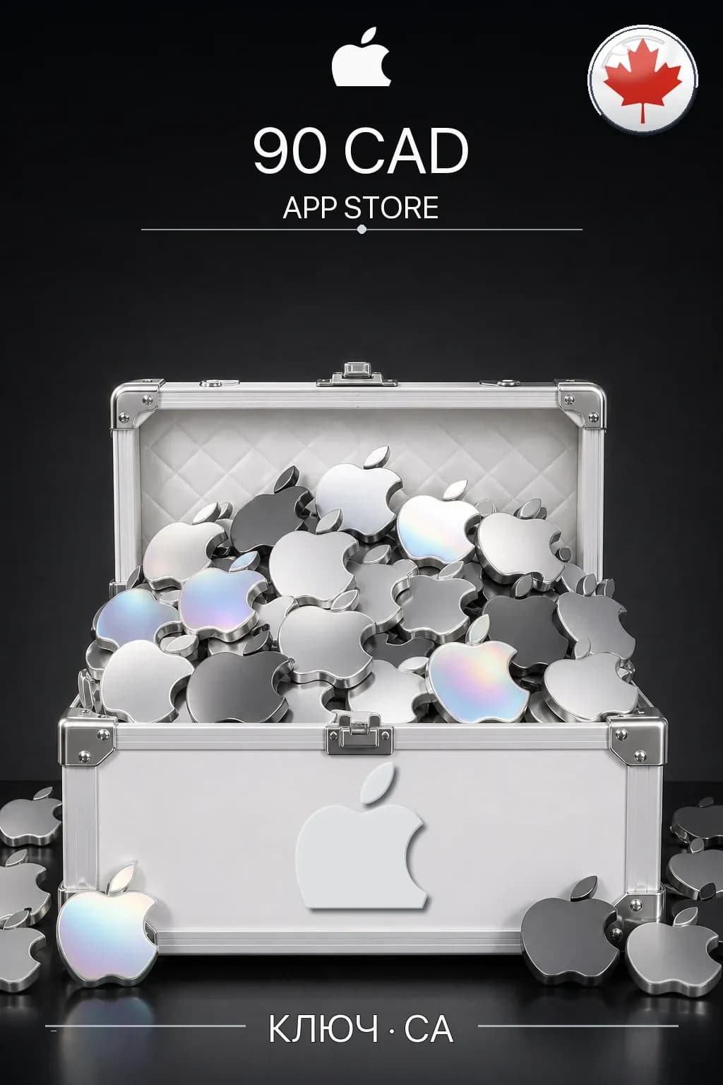 CAD 90 Apple Gift Card